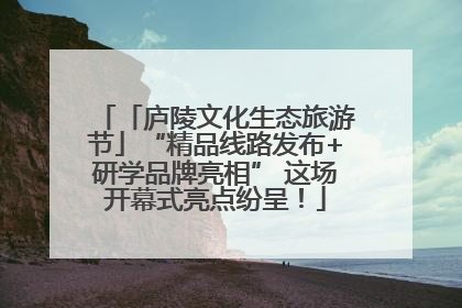 「庐陵文化生态旅游节」“精品线路发布+研学品牌亮相” 这场开幕式亮点纷呈！