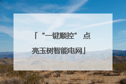 “一键顺控” 点亮玉树智能电网