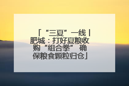 “三夏”一线丨肥城：打好夏粮收购“组合拳” 确保粮食颗粒归仓