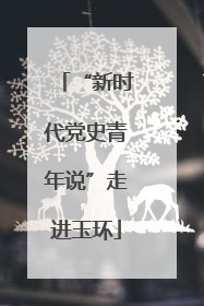“新时代党史青年说”走进玉环