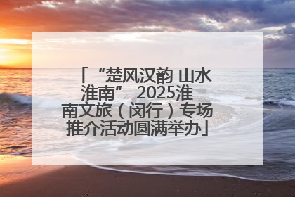 “楚风汉韵 山水淮南” 2025淮南文旅（闵行）专场推介活动圆满举办