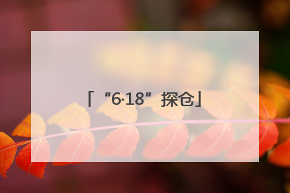 “6·18”探仓