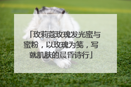 玫莉蔻玫瑰发光蜜与蜜粉，以玫瑰为笺，写就肌肤的晨昏诗行