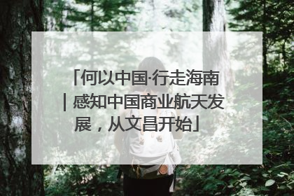何以中国·行走海南｜感知中国商业航天发展，从文昌开始