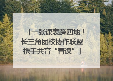 一张课表跨四地！长三角团校协作联盟携手共育“青课”