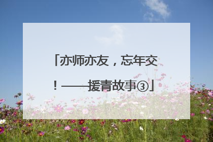 亦师亦友，忘年交！——援青故事③