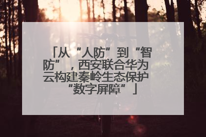 从“人防”到“智防”，西安联合华为云构建秦岭生态保护“数字屏障”