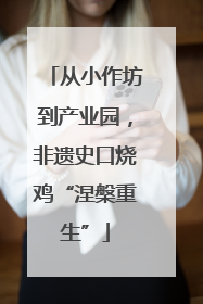 从小作坊到产业园，非遗史口烧鸡“涅槃重生”