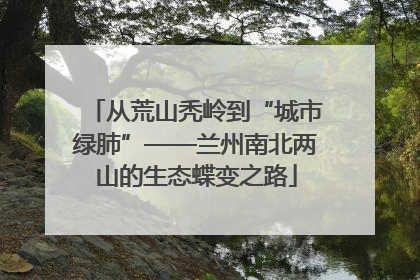 从荒山秃岭到“城市绿肺”——兰州南北两山的生态蝶变之路