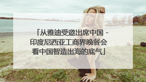 从雅迪受邀出席中国－印度尼西亚工商界晚餐会看中国智造出海的底气