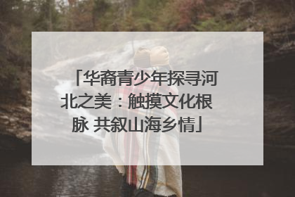 华裔青少年探寻河北之美：触摸文化根脉 共叙山海乡情