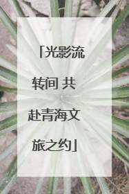 光影流转间 共赴青海文旅之约