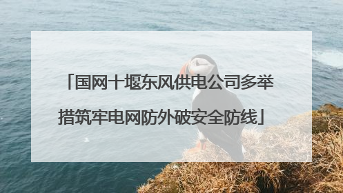 国网十堰东风供电公司多举措筑牢电网防外破安全防线