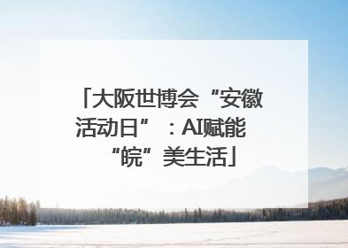 大阪世博会“安徽活动日”：AI赋能“皖”美生活