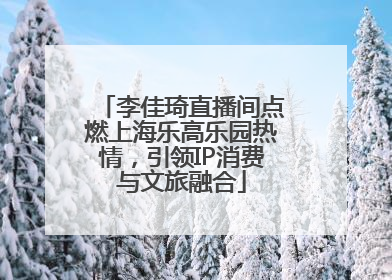 李佳琦直播间点燃上海乐高乐园热情，引领IP消费与文旅融合