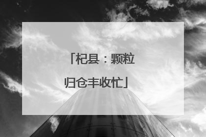 杞县：颗粒归仓丰收忙