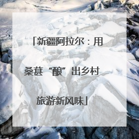 新疆阿拉尔：用桑葚“酿”出乡村旅游新风味