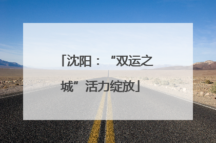 沈阳：“双运之城”活力绽放