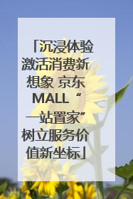 沉浸体验激活消费新想象 京东MALL“一站置家”树立服务价值新坐标