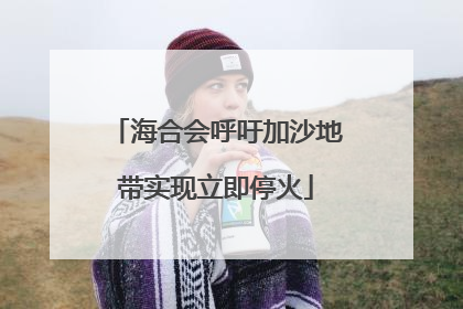 海合会呼吁加沙地带实现立即停火