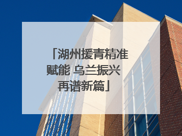 湖州援青精准赋能 乌兰振兴再谱新篇