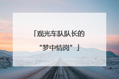 观光车队队长的“梦中情岗”