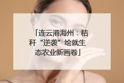 连云港海州：秸秆“逆袭”绘就生态农业新画卷