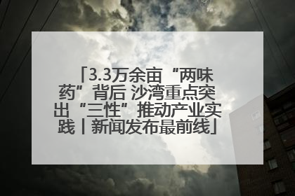 3.3万余亩“两味药”背后 沙湾重点突出“三性”推动产业实践丨新闻发布最前线