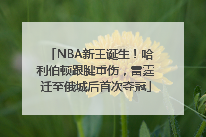 NBA新王诞生！哈利伯顿跟腱重伤，雷霆迁至俄城后首次夺冠